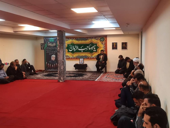 برگزاری مراسم یادبود همکار فقید بنیاد 15 خرداد